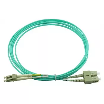 BlueOptics SFP3132EU1MK Cabo de fibra ótica InfiniBand 1 m LC SC Aqua