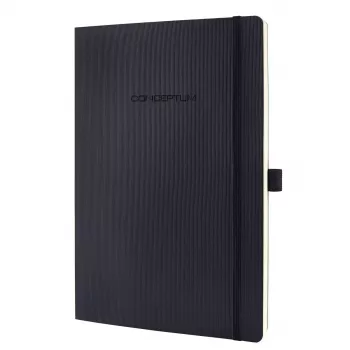 Caderno Sigel Conceptum A4 194 folhas Preto