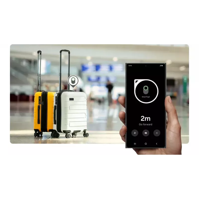 Localizador de artigos Bluetooth Samsung Galaxy SmartTag2 branco