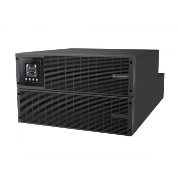Conceptronic ZEUS51E6K 6000VA 6000W UPS online rack/torre, conversor duplo (online), 6 kVA, 6000 W, sinusoidal, 80 V, 300 V