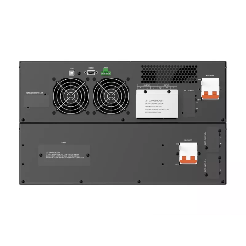 Conceptronic ZEUS51E6K 6000VA 6000W UPS online rack/torre, conversor duplo (online), 6 kVA, 6000 W, sinusoidal, 80 V, 300 V