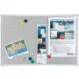 Quadro magnético Franken PM3602 900 x 600 mm cinzento-claro