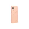 Capa com ranhura para cartão para Samsung Galaxy A23 Awesome Peach