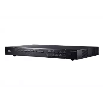Comutador de apresentação ATEN 7 x 3, HDMI, metal, preto, 60 Hz, 1080p, 1920 x 1200 píxeis