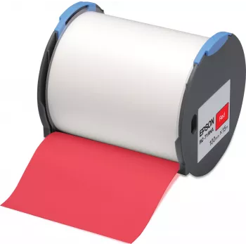 Epson RC-T1RNA Fita vermelha 100 mm x 15 m para impressora de etiquetas, vermelho, pack de 1