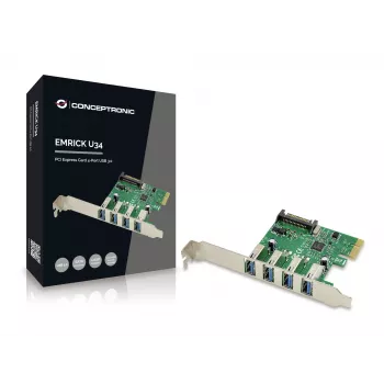 Placa/adaptador de interface Conceptronic EMRICK02G interno USB 3.2 Gen 1 (3.1 Gen 1)