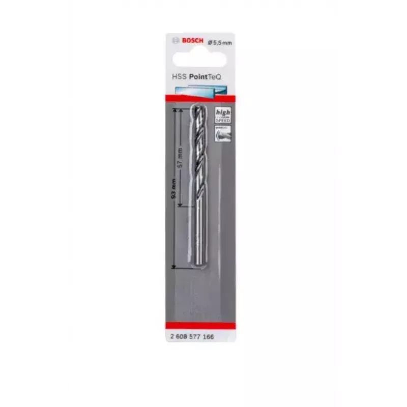 Brocas helicoidais HSS Bosch PointTeQ