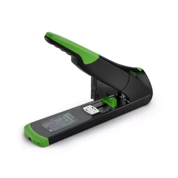 Agrafador Novus B 56 re+new preto verde capacidade 200 folhas