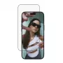 Proteção de ecrã PanzerGlass SAFE. para iPhone 17 Pro Max – película PET ultra-angular com moldura preta, EasyAligner, resistente a riscos e choques