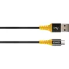 Cabo USB Schwaiger WKUM10 511 1,2 m USB A Micro-USB B preto amarelo