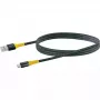 Cabo USB Schwaiger WKUM10 511 1,2 m USB A Micro-USB B preto amarelo
