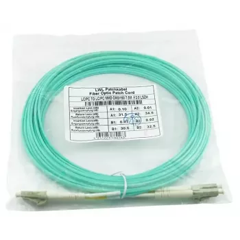 Cabo de fibra ótica BlueOptics BK839A InfiniBand 2 m LC Aqua OM3