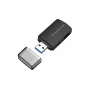 Conceptronic BIAN06B Leitor de cartões SD TF/MicroSD 4.0, UHS-II, USB 3.0, 5 Gbit/s