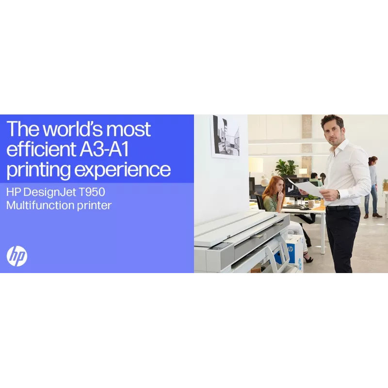 Impressora multifunções HP Designjet T950 36
