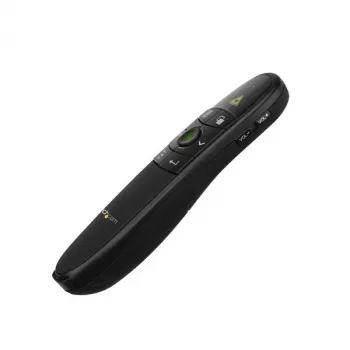 StarTech.com Comando de apresentação sem fios com ponteiro laser verde - 27 m de alcance