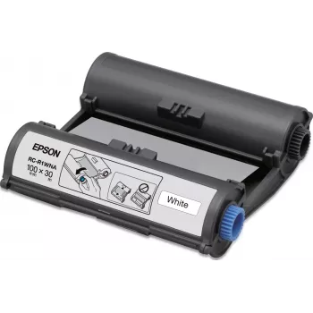 Fita Epson RC-R1WNA 100 mm branca para LabelWorks Pro100, 30 m