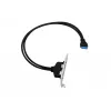Adaptador Conceptronic EMRICK11B tomada de 19 pinos para tomada USB-A dupla USB 3.0