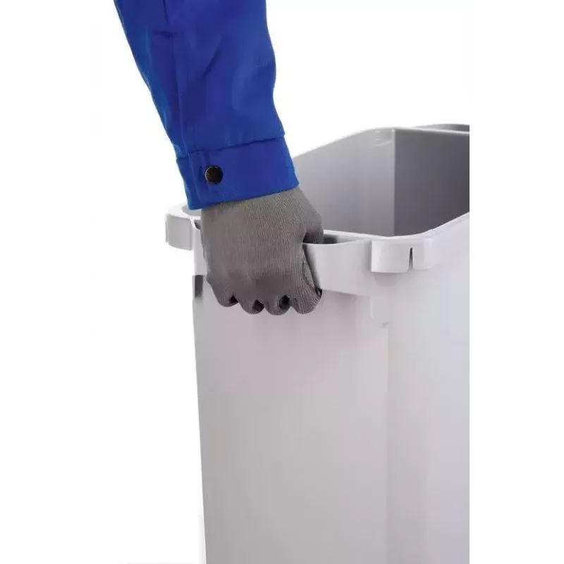 Contentor de resíduos Durable 1800503050 Retangular Plástico Cinzento Largura 590 mm Profundidade 282 mm Altura 600 mm
