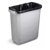 Contentor de resíduos Durable 1800503050 Retangular Plástico Cinzento Largura 590 mm Profundidade 282 mm Altura 600 mm