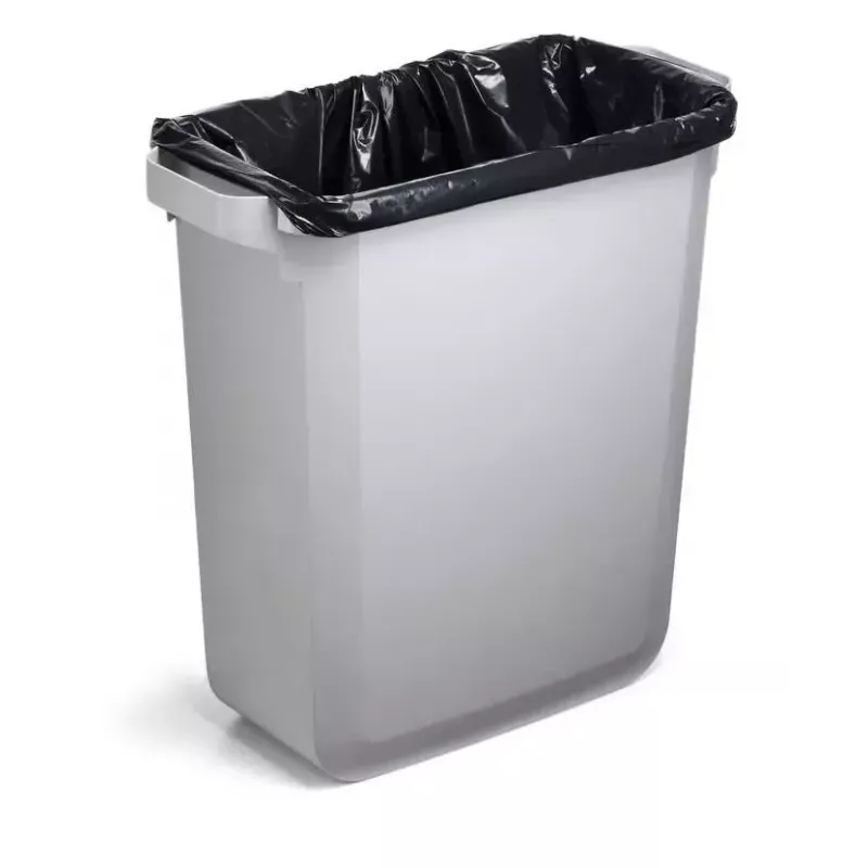 Contentor de resíduos Durable 1800503050 Retangular Plástico Cinzento Largura 590 mm Profundidade 282 mm Altura 600 mm