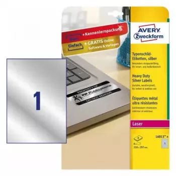 Etiqueta de impressora autoadesiva Avery L6013-8