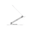 Conceptronic DONN27G, suporte para portátil, prateado, alumínio, 360°, USB 3.2 Gen 1 (3.1 Gen 1) Type-C, 5000 Mbit/s