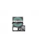 Fita de etiquetas Epson LK-6TBJ preto transparente transferência térmica 2,4 cm