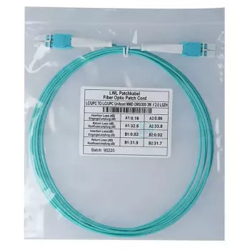 Cabo de fibra ótica InfiniBand BlueOptics SFP8181EU1MK 1 m LC aqua OM3