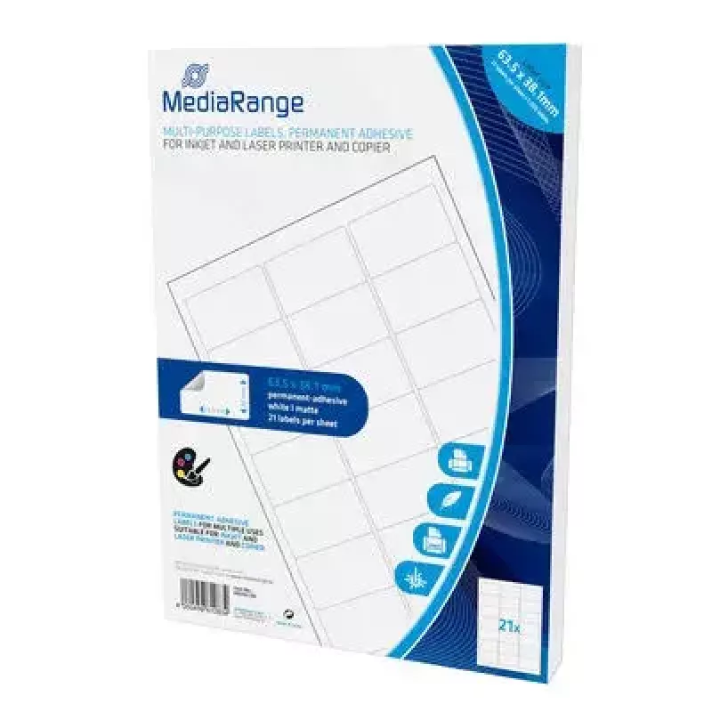 Etiqueta autoadesiva MediaRange MRINK148
