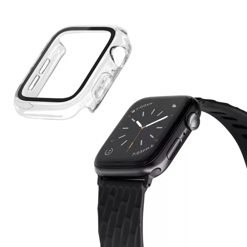 Capa LAUT Shield transparente vidro policarbonato smartwatch