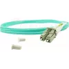 BlueOptics cabo patch de fibra ótica LC-SC multimodo OM3 duplex, LC-UPC/SC-UPC, 10 m, bege (compatível com Corning 055702T512000010M)
