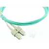 BlueOptics cabo patch de fibra ótica LC-SC multimodo OM3 duplex, LC-UPC/SC-UPC, 10 m, bege (compatível com Corning 055702T512000010M)