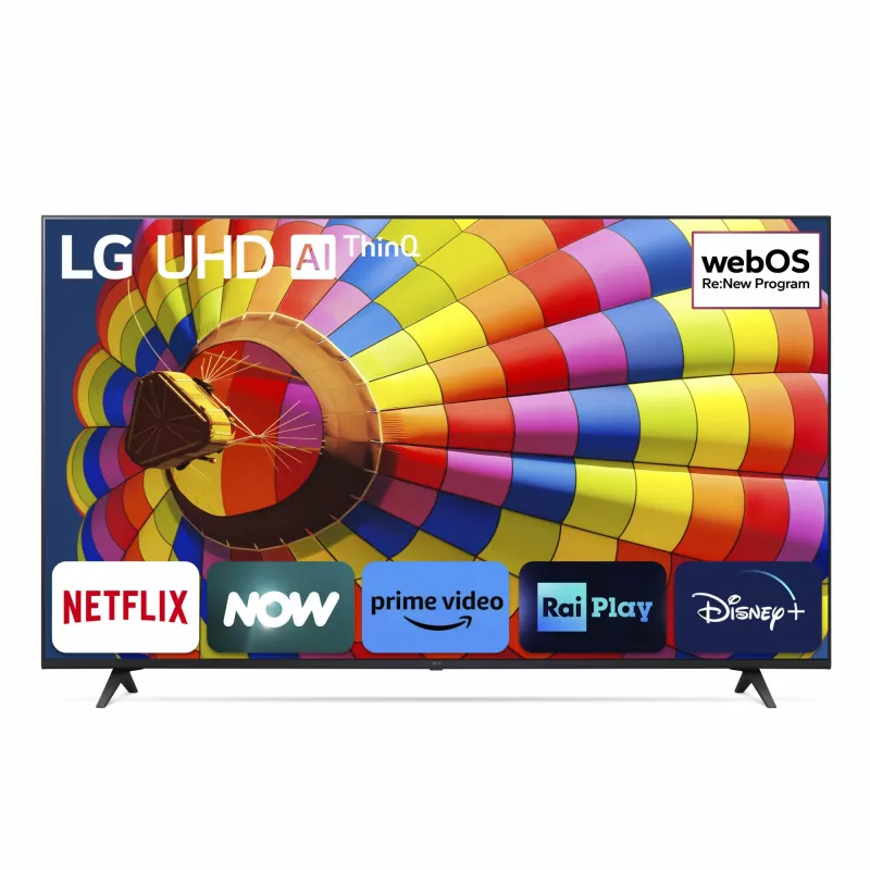 TV LG UHD 55UT80006LA 139,7 cm (55 polegadas) 4K Ultra HD Smart TV Wi-Fi azul