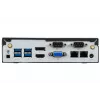 Sistema fino Shuttle XPC DL3000XA, Intel N100, 8GB RAM, 128GB SSD M.2 (NVMe), 2x LAN (2x 2.5Gbit), 2xCOM, 1xHDMI, 1xDP, 1x VGA, sem ventoinha, funcionamento contínuo 24/7