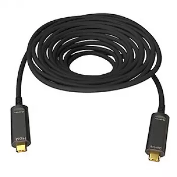 Cabo USB Kindermann 5773 000 515 USB 3.2 Gen 2 15 m USB-C preto