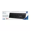Teclado MediaRange MROS111 Universal RF Wireless QWERTZ Preto
