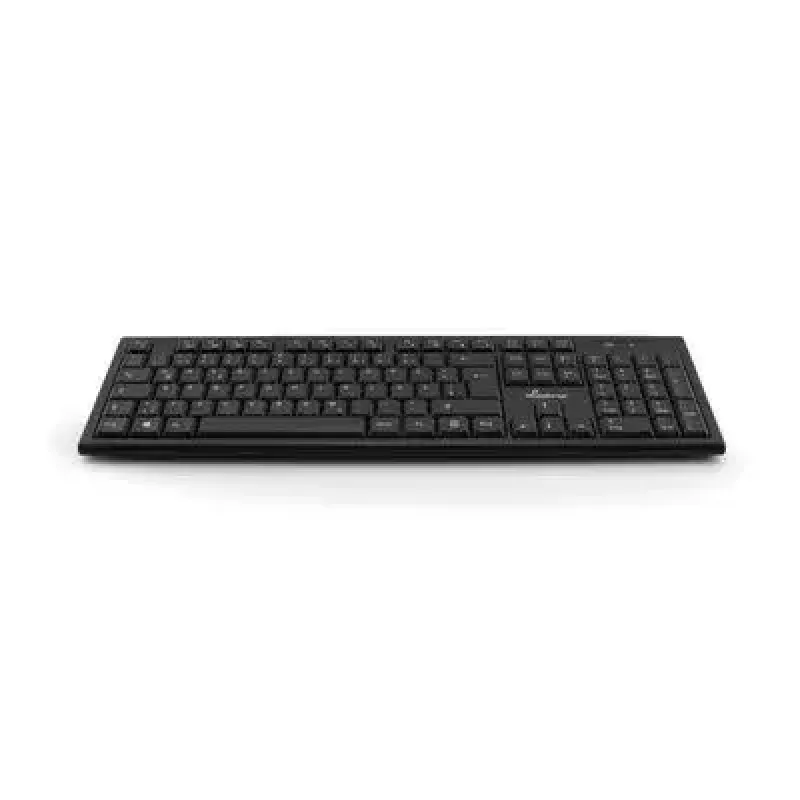 Teclado MediaRange MROS111 Universal RF Wireless QWERTZ Preto