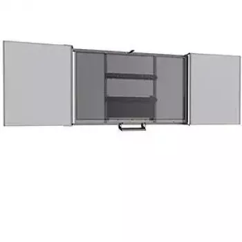 Suporte de exibição para placas Kindermann 4031000500 preto 78 kg capacidade de carga