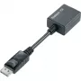 Adaptador Techly DisplayPort DP para VGA M F IADAP DSP-250, 0,07 m, DisplayPort, 2 x VGA (D-Sub), macho, fêmea, 1920 x 1200 píxeis