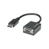 Adaptador Techly DisplayPort DP para VGA M F IADAP DSP-250, 0,07 m, DisplayPort, 2 x VGA (D-Sub), macho, fêmea, 1920 x 1200 píxeis