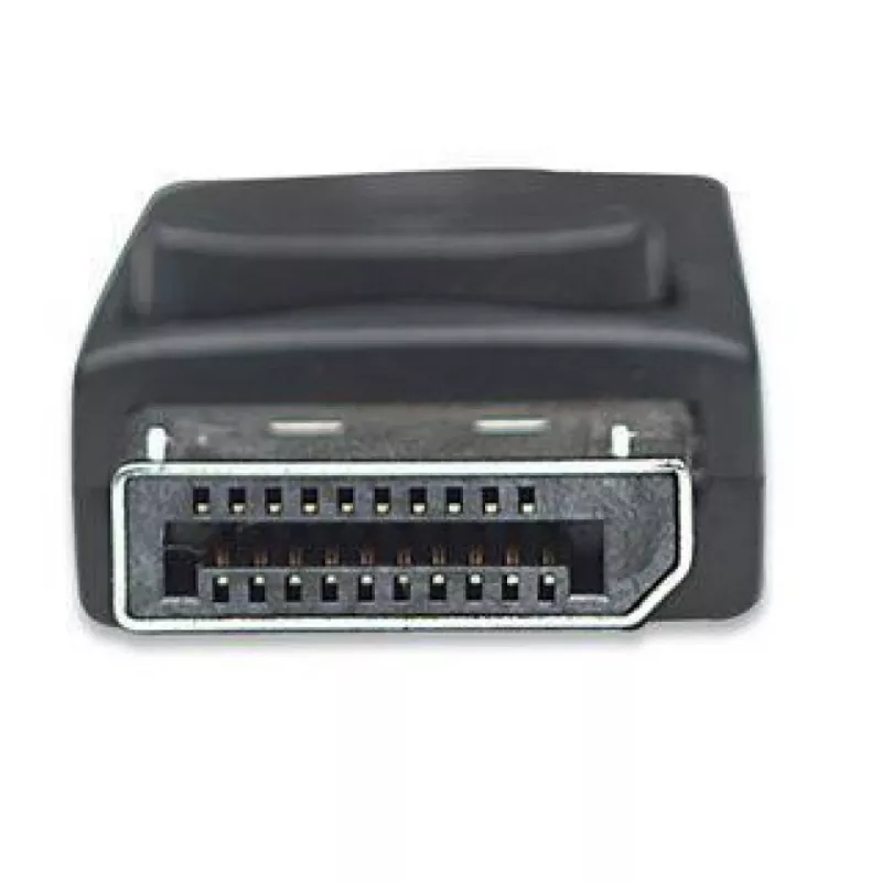 Adaptador Techly DisplayPort DP para VGA M F IADAP DSP-250, 0,07 m, DisplayPort, 2 x VGA (D-Sub), macho, fêmea, 1920 x 1200 píxeis