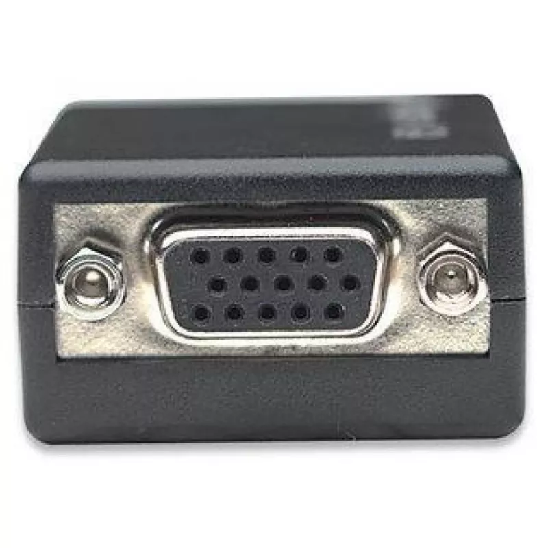 Adaptador Techly DisplayPort DP para VGA M F IADAP DSP-250, 0,07 m, DisplayPort, 2 x VGA (D-Sub), macho, fêmea, 1920 x 1200 píxeis