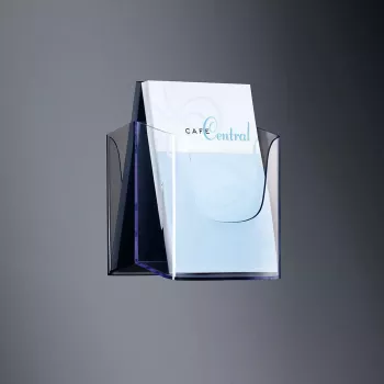 Porta-documentos de parede Sigel LH116 acrílico transparente A5