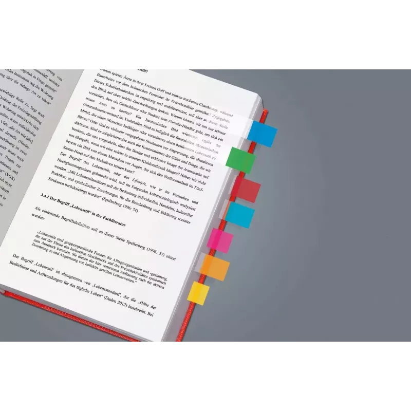 Etiqueta autoadesiva Sigel HN684 retangular multicolorida