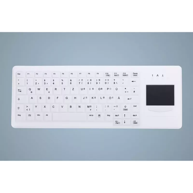 Contour Design Active Key AK-C4400 teclado medicina USB US inglês branco