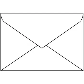 Envelope Sigel DU060 C6 114 x 162 mm branco