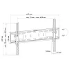 Suporte de montagem em mastro Schwaiger LWHT7050 513 preto