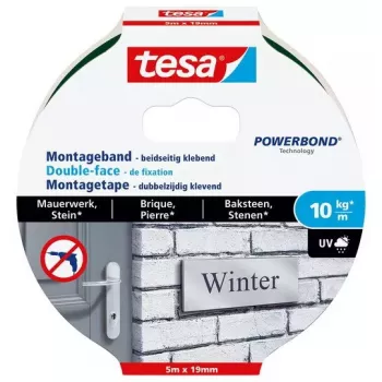 Fita de montagem Tesa 77749-00000 5 m Preto 19 mm