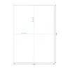 Etiquetas autocolantes MediaRange MRINK143