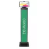 Suporte multimédia Compulocks Universal Tablet Cling Brandable suporte de chão preto